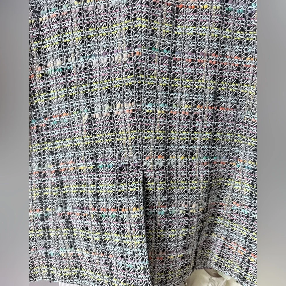 Generation love Eliza tweed double breasted blazer in "rainbow" size L - Picture 5 of 10